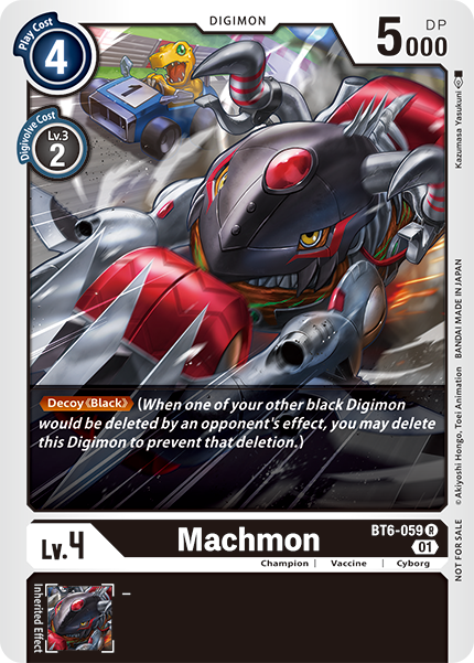 Machmon (BT6-059) Rare