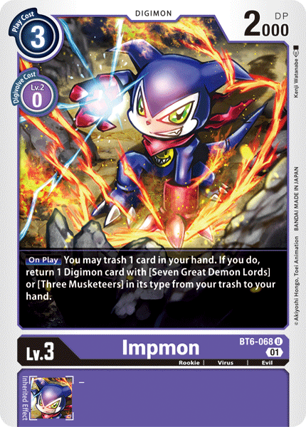 Impmon (BT6-068) Uncommon