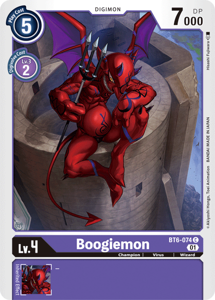 Boogiemon (BT6-074) Common