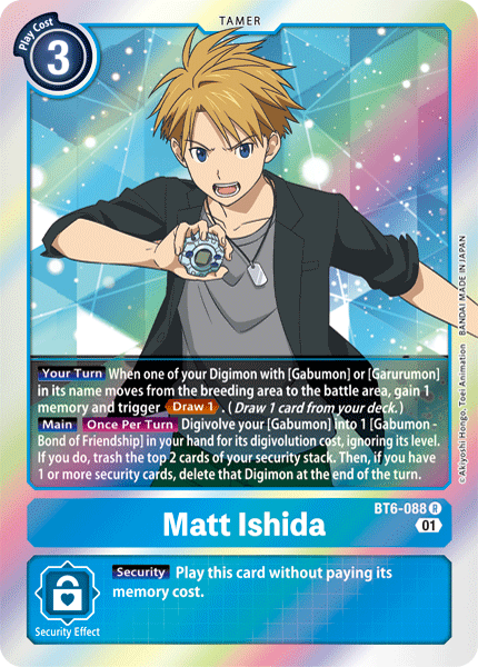 Matt Ishida (BT6-088) Rare