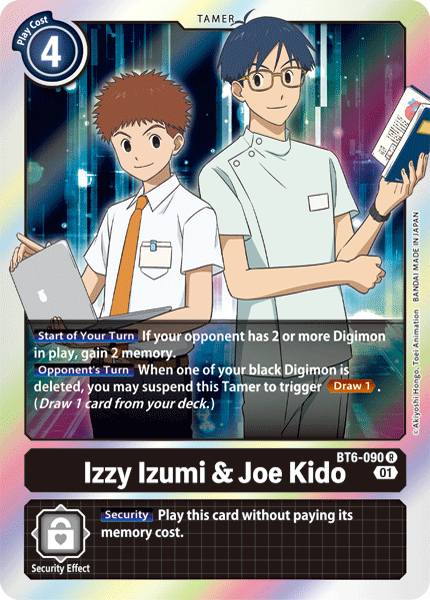 Izzy Izumi & Joe Kido (BT6-090) Rare