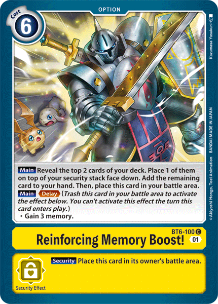 Reinforcing Memory Boost! (BT6-100) Common