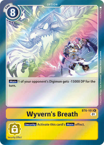 Wyvern's Breath (BT6-101) Rare