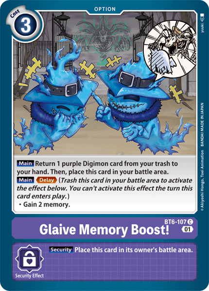 Glaive Memory Boost! (BT6-107) Common