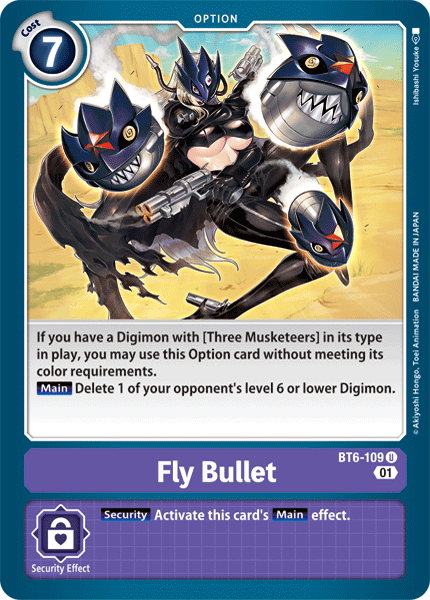 Fly Bullet (BT6-109) Uncommon