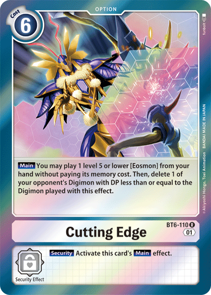 Cutting Edge (BT6-110) Rare