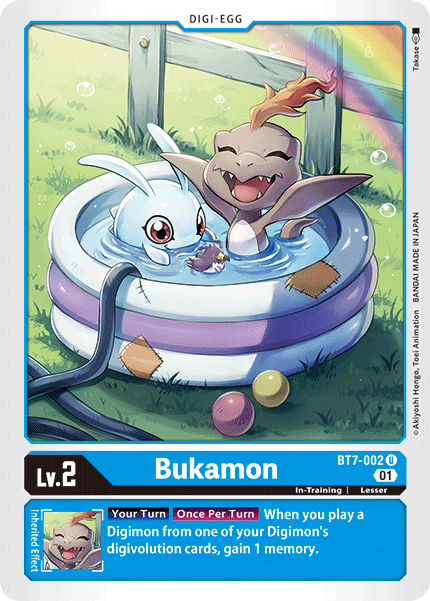 Bukamon (BT7-002) Uncommon