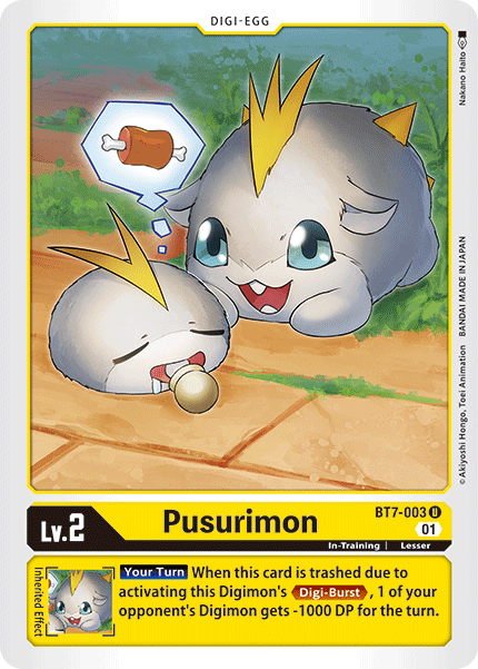 Pusurimon (BT7-003) Uncommon