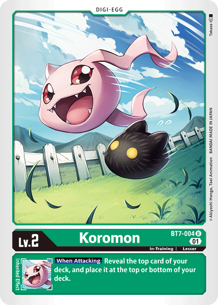 Koromon (BT7-004) Uncommon