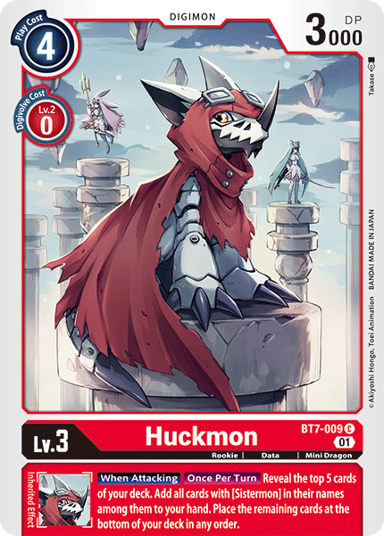 Huckmon (BT7-009) Common