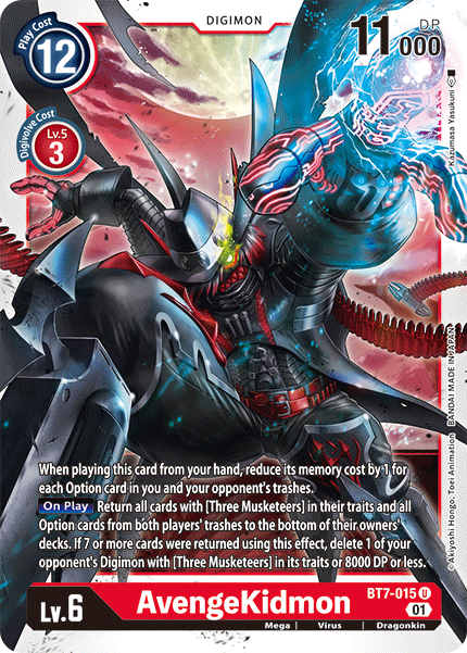 AvengeKidmon (BT7-015) Uncommon