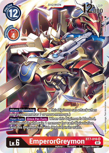 EmperorGreymon (BT7-016) Super Rare