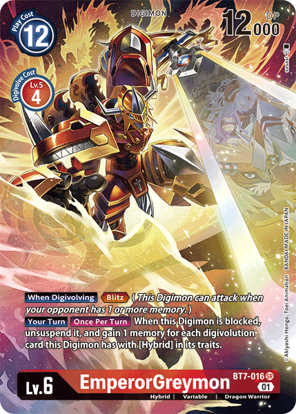 EmperorGreymon (BT7-016) Alternative Art