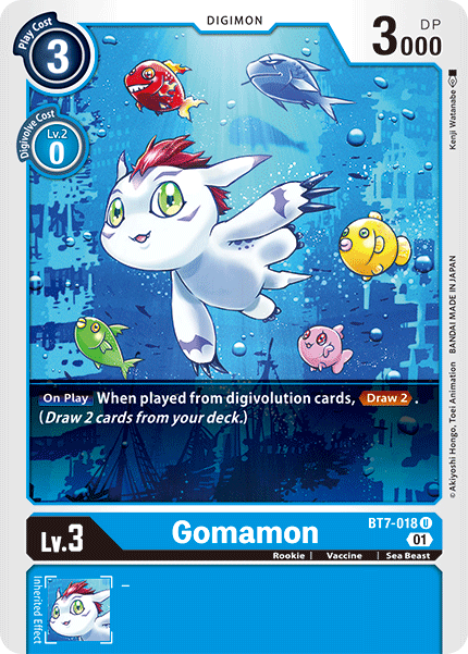 Gomamon (BT7-018) Uncommon