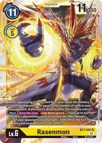 Rasenmon (BT7-040) Super Rare