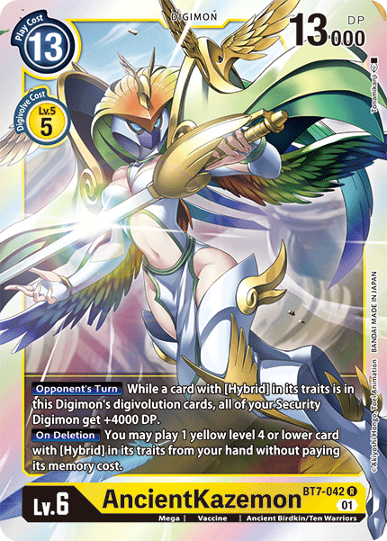 AncientKazemon (BT7-042) Rare