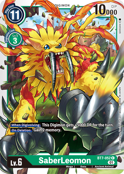 SaberLeomon (BT7-052) Common