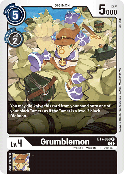 Grumblemon (BT7-060) Common