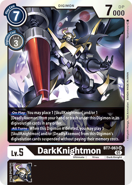 DarkKnightmon (BT7-063) Super Rare