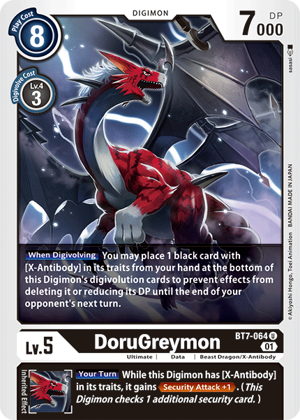 DoruGreymon (BT7-064) Uncommon