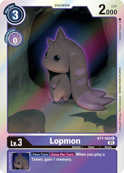 Lopmon (BT7-068) Rare