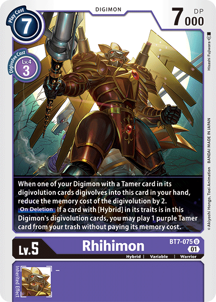 Rhihimon (BT7-075) Uncommon