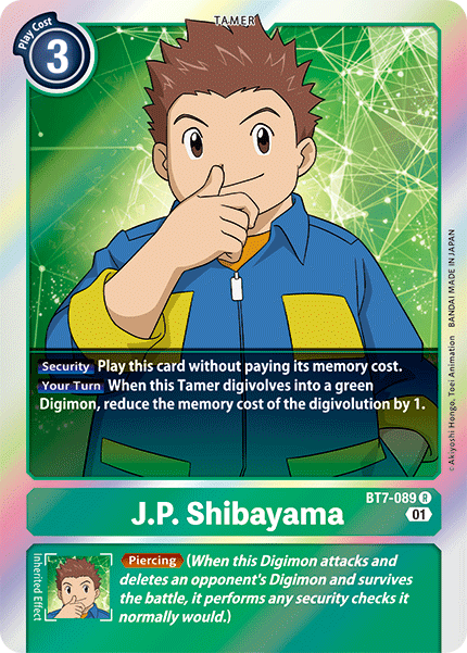 J.P. Shibayama (BT7-089) Rare