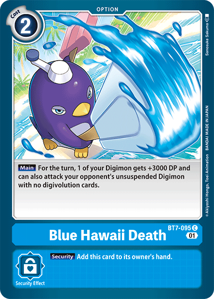 Blue Hawaii Death (BT7-095) Common