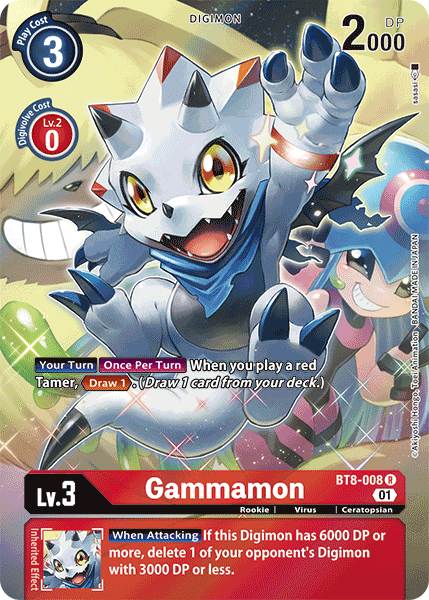 Gammamon (BT8-008) Alternative Art