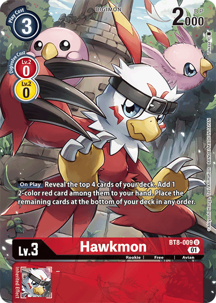 Hawkmon (BT8-009) Alternative Art