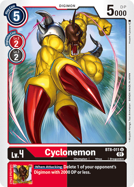 Cyclonemon (BT8-011) Uncommon