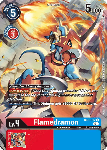 Flamedramon (BT8-012) Alternative Art