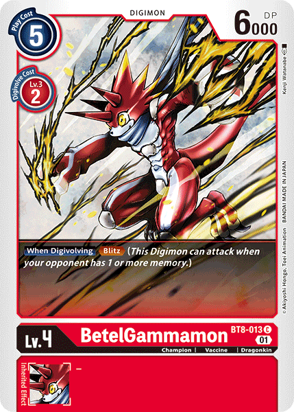 BetelGammamon (BT8-013) Common