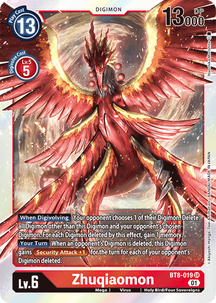 Zhuqiaomon (BT8-019) Super Rare