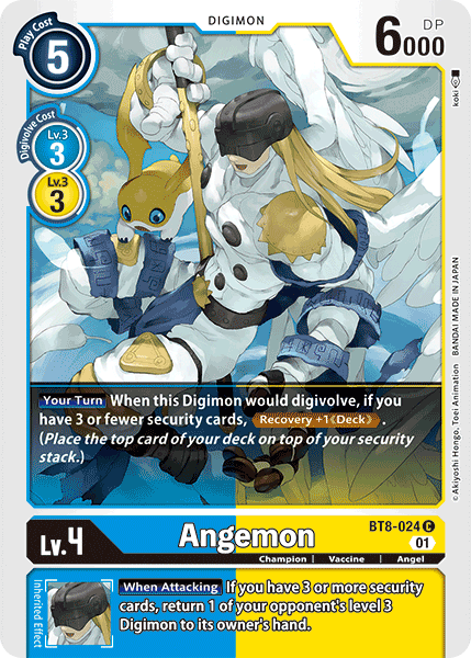 Angemon (BT8-024) Common