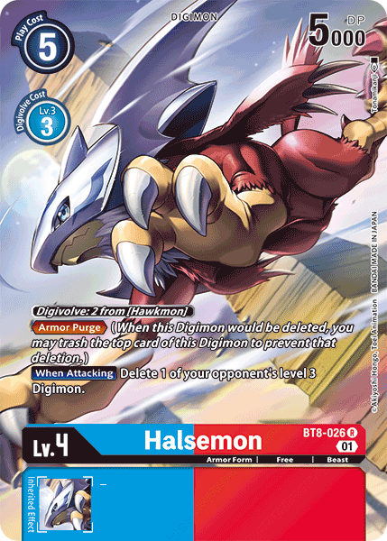 Halsemon (BT8-026) Alternative Art