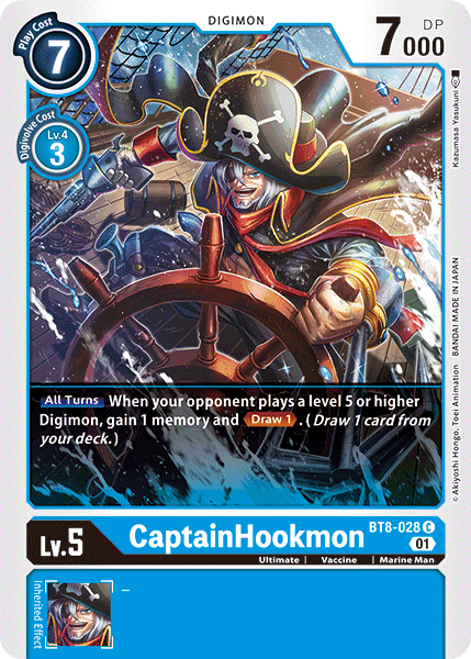 CaptainHookmon (BT8-028) Common