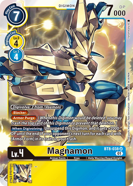 Magnamon (BT8-038) Super Rare