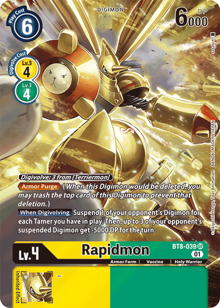 Rapidmon (BT8-039) Alternative Art