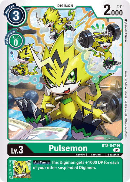 Pulsemon (BT8-047) Common