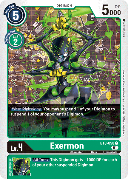 Exermon (BT8-050) Common