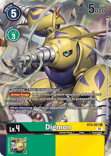 Digmon (BT8-051) Alternative Art