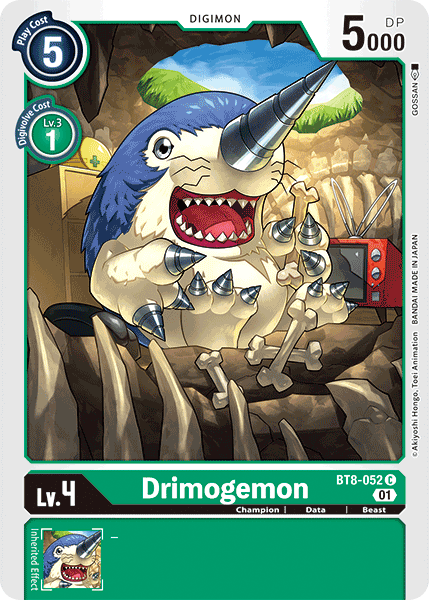 Drimogemon (BT8-052) Common