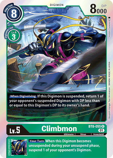 Climbmon (BT8-055) Rare