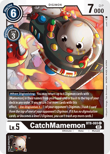 CatchMamemon (BT8-065) Common