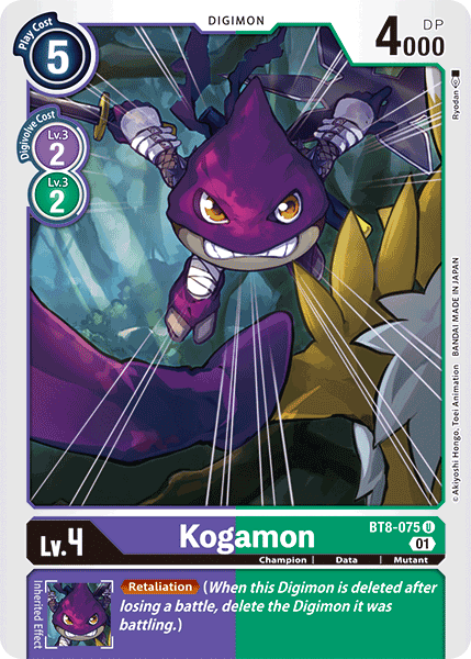 Kogamon (BT8-075) Uncommon