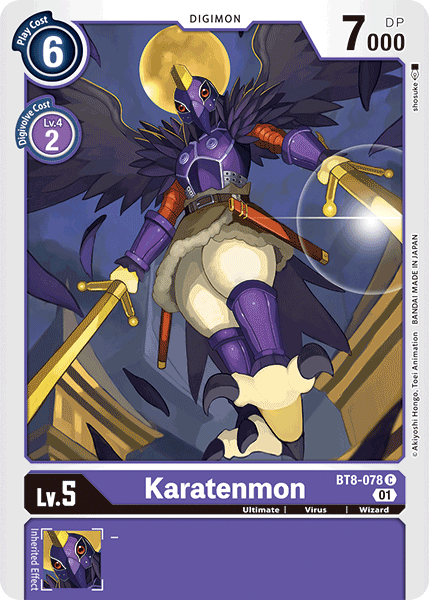 Karatenmon (BT8-078) Common