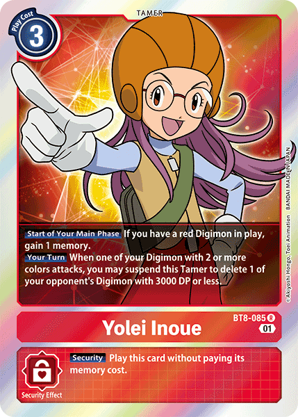 Yolei Inoue (BT8-085) Rare