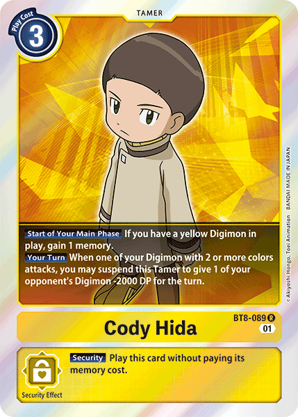 Cody Hida (BT8-089) Rare