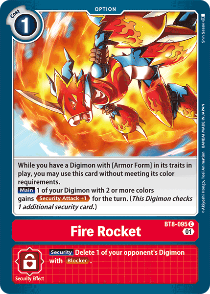 Fire Rocket (BT8-095) Common